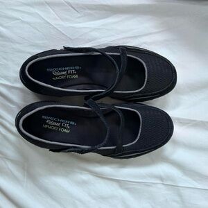Skechers Black Mary Jane Flats